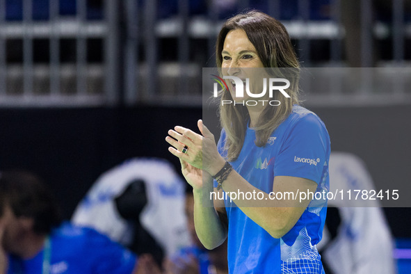 Tathiana Garbin  during Billie Jean King Cup Finals match Japan vs Italy in Malaga Spain on 16 November 2024. 