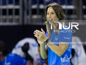 Tathiana Garbin  during Billie Jean King Cup Finals match Japan vs Italy in Malaga Spain on 16 November 2024. (