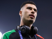 Gabriel Martinelli of Arsenal looks on before the UEFA Champions League 2024/25 League Phase MD4 match between FC Internazionale Milano and...