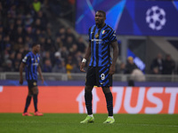 Marcus Thuram of FC Internazionale looks on during the UEFA Champions League 2024/25 League Phase MD4 match between FC Internazionale Milano...