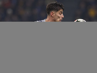 Kai Havertz of Arsenal is in action during the UEFA Champions League 2024/25 League Phase MD4 match between FC Internazionale Milano and Ars...