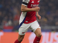 Leandro Trossard of Arsenal looks on during the UEFA Champions League 2024/25 League Phase MD4 match between FC Internazionale Milano and Ar...