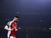 Gabriel Martinelli of Arsenal looks on during the UEFA Champions League 2024/25 League Phase MD4 match between FC Internazionale Milano and...