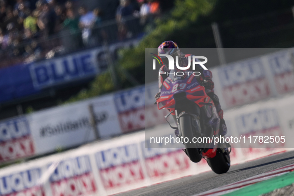 Jorge Martin (89) of Spain and Prima Pramac Racing Ducati during the Qualifying of the Motul Solidarity Grand Prix of Barcelona at Circuit d...