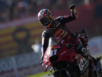 Pedro Acosta (31) of Spain and Red Bull Gasgas Tech3 during the Qualifying of the Motul Solidarity Grand Prix of Barcelona at Circuit de Bar...