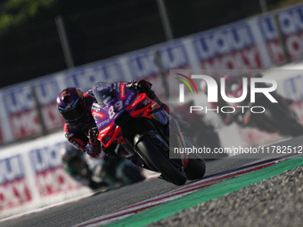 Jorge Martin (89) of Spain and Prima Pramac Racing Ducati during the Qualifying of the Motul Solidarity Grand Prix of Barcelona at Circuit d...