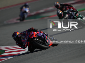 Jorge Martin (89) of Spain and Prima Pramac Racing Ducati during the Qualifying of the Motul Solidarity Grand Prix of Barcelona at Circuit d...