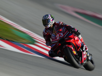 Enea Bastianini (23) of Italy and Ducati Lenovo Team during the Qualifying of the Motul Solidarity Grand Prix of Barcelona at Circuit de Bar...