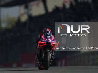 Jorge Martin (89) of Spain and Prima Pramac Racing Ducati during the Qualifying of the Motul Solidarity Grand Prix of Barcelona at Circuit d...