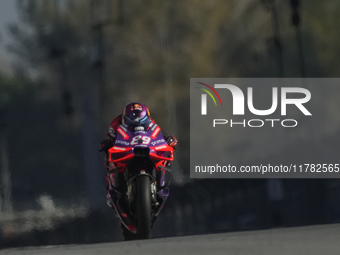 Jorge Martin (89) of Spain and Prima Pramac Racing Ducati during the Qualifying of the Motul Solidarity Grand Prix of Barcelona at Circuit d...