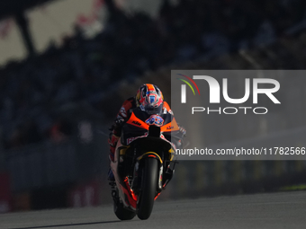 Jack Miller (43) of Austria and Red Bull KTM Factory Racing KTM during the Qualifying of the Motul Solidarity Grand Prix of Barcelona at Cir...