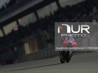 Jorge Martin (89) of Spain and Prima Pramac Racing Ducati during the Qualifying of the Motul Solidarity Grand Prix of Barcelona at Circuit d...