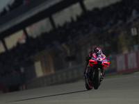 Jorge Martin (89) of Spain and Prima Pramac Racing Ducati during the Qualifying of the Motul Solidarity Grand Prix of Barcelona at Circuit d...