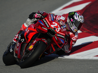 Enea Bastianini (23) of Italy and Ducati Lenovo Team during the Qualifying of the Motul Solidarity Grand Prix of Barcelona at Circuit de Bar...