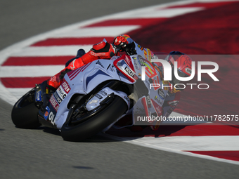 Marc Marquez (93) of Spain and Gresini Racing Moto GP Ducati during the Qualifying of the Motul Solidarity Grand Prix of Barcelona at Circui...