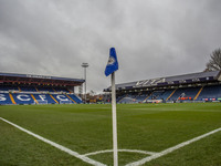 A general view of Edgeley Park Stadium during the Sky Bet League 1 match between Stockport County and Wrexham at Edgeley Park Stadium in Sto...