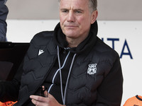 Wrexham A.F.C. manager Phil Parkinson is present during the Sky Bet League 1 match between Stockport County and Wrexham at the Edgeley Park...