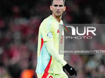 Fabian Ruiz of Spain  looks on during the Nations League Round 5 match between Denmark against Spain at Parken, Copenhagen, Denmark on Novem...