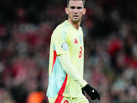 Fabian Ruiz of Spain  looks on during the Nations League Round 5 match between Denmark against Spain at Parken, Copenhagen, Denmark on Novem...