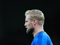 Kasper Schmeichel of Denmark  looks on during the Nations League Round 5 match between Denmark against Spain at Parken, Copenhagen, Denmark...