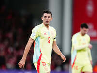 Daniel Vivian of Spain  looks on during the Nations League Round 5 match between Denmark against Spain at Parken, Copenhagen, Denmark on Nov...