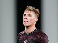 Rasmus Hoejlund of Denmark  looks on during the Nations League Round 5 match between Denmark against Spain at Parken, Copenhagen, Denmark on...