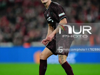 Christian Noergaard of Denmark  // during the Nations League Round 5 match between Denmark against Spain at Parken, Copenhagen, Denmark on N...