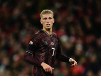 Albert Groenbaek of Denmark  looks on during the Nations League Round 5 match between Denmark against Spain at Parken, Copenhagen, Denmark o...