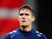 Joachim Andersen of Denmark  /3/ during the Nations League Round 5 match between Denmark against Spain at Parken, Copenhagen, Denmark on Nov...