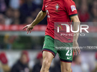 Vitor Ferreira 'Vitinha' of Portugal is in action during the UEFA Nations League 2024/25 League A Group A1 match between Portugal and Poland...