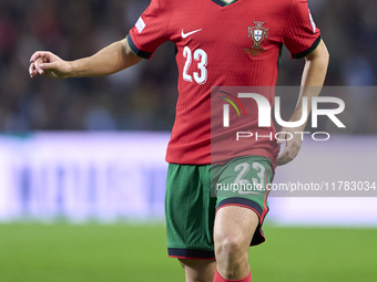 Vitor Ferreira 'Vitinha' of Portugal is in action during the UEFA Nations League 2024/25 League A Group A1 match between Portugal and Poland...