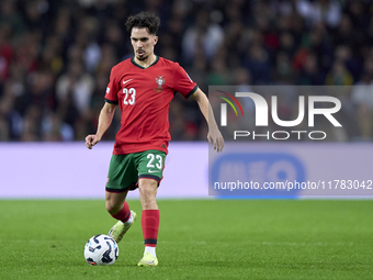 Vitor Ferreira 'Vitinha' of Portugal is in action during the UEFA Nations League 2024/25 League A Group A1 match between Portugal and Poland...