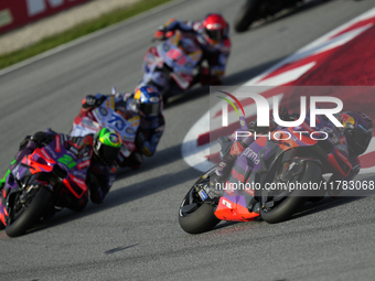 Jorge Martin (89) of Spain and Prima Pramac Racing Ducati during the sprint of the Motul Solidarity Grand Prix of Barcelona at Circuit de Ba...