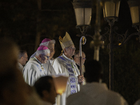 The procession of the Virgin Mary statue took place in Paris, France, on November 15, 2024. The return of the Virgin and Child starts with a...