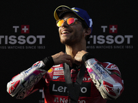 Enea Bastianini (23) of Italy and Ducati Lenovo Team during the sprint of the Motul Solidarity Grand Prix of Barcelona at Circuit de Barcelo...