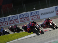 Jorge Martin (89) of Spain and Prima Pramac Racing Ducati during the sprint of the Motul Solidarity Grand Prix of Barcelona at Circuit de Ba...