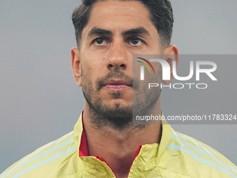 Ayoze Perez of Spain  looks on during the Nations League Round 5 match between Denmark against Spain at Parken, Copenhagen, Denmark on Novem...