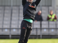 Pete Jameson of Darlington participates in the Isuzu FA Trophy Second round match between Darlington and Buxton at Blackwell Meadows in Darl...