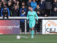 Pete Jameson of Darlington participates in the Isuzu FA Trophy Second round match between Darlington and Buxton at Blackwell Meadows in Darl...