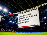 The stadium overview during the match between the Netherlands and Hungary at the Johan Cruijff ArenA for the UEFA Nations League - League A...