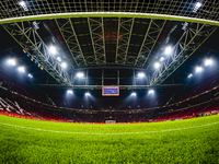 The stadium overview during the match between the Netherlands and Hungary at the Johan Cruijff ArenA for the UEFA Nations League - League A...