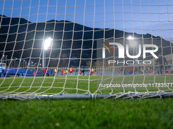 A general view inside the Estadio Nacional de Andorra La Vella is seen before the UEFA Nations League 2024 - League phase - Matchday 4 match...