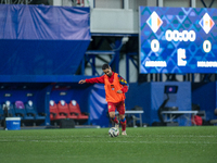 Biel Borra of Andorra is in action during the UEFA Nations League 2024 - League phase - Matchday 4 match between Andorra and Moldova at Esta...