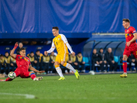 Nikita Motpan of Moldova is in action during the UEFA Nations League 2024 - League phase - Matchday 4 match between Andorra and Moldova at E...