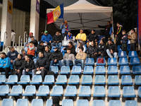 Andorra fans attend the UEFA Nations League 2024 - League phase - Matchday 4 match between Andorra and Moldova at Estadi Nacional d'Andorra...