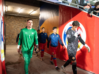 Players are in action during the UEFA Nations League 2024 - League phase - Matchday 4 match between Andorra and Moldova at Estadi Nacional d...