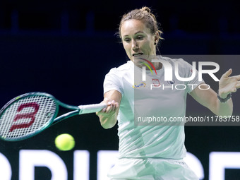 Katarzyna Kawa  during Billie Jean King Cup Finals match Poland vs Czechia in Malaga Spain on 16 November 2024. (