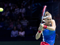 Marie Bouzkova  during Billie Jean King Cup Finals match Poland vs Czechia in Malaga Spain on 16 November 2024. (