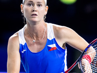 Marie Bouzkova  during Billie Jean King Cup Finals match Poland vs Czechia in Malaga Spain on 16 November 2024. (