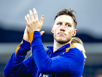 Netherlands forward Wout Weghorst plays during the match between the Netherlands and Hungary at the Johan Cruijff ArenA for the UEFA Nations...